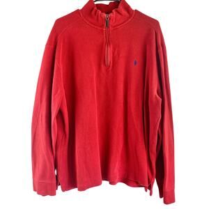 Polo Ralph Lauren Pull On Men Casual Shirt Red